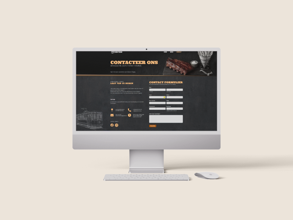 monitor website Den Tram Hamme